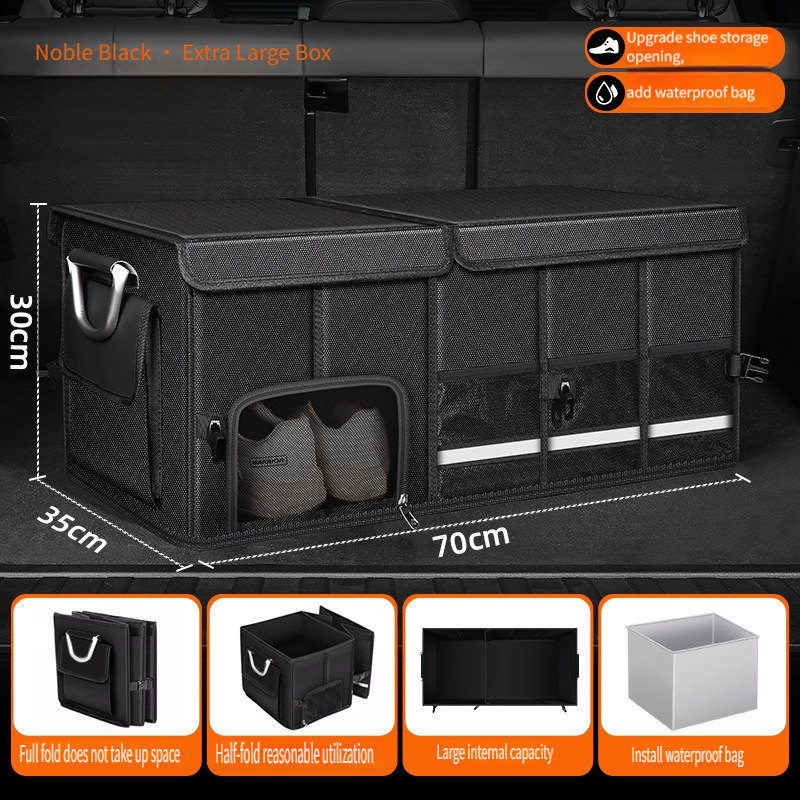 Car Trunk Organizer Foldable Storage Box - Tas Penyimpanan Lipat Tahan Air 95L
