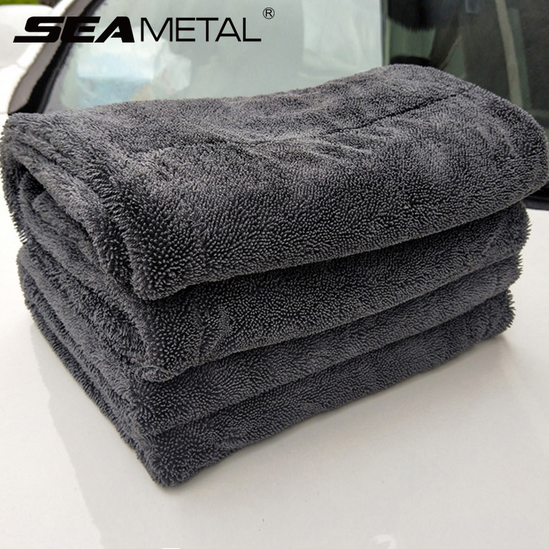 Handuk Cuci Mobil 1200GSM Hand - Microfiber Car Drying Towel Super Absorbent ulasan dan harga