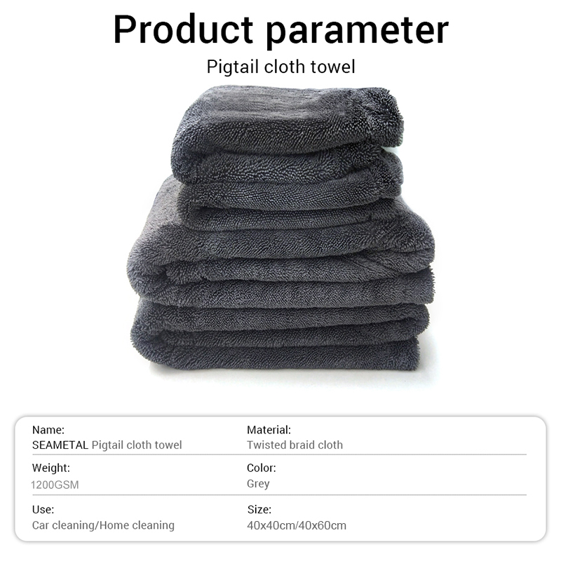 Handuk Cuci Mobil 1200GSM Hand - Microfiber Car Drying Towel Super Absorbent ulasan dan harga