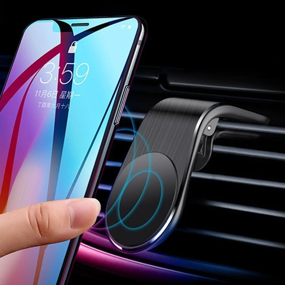 1 Buah Dudukan Ponsel Mobil Ma - Magnetic Phone Holder For Car Vent ulasan dan harga