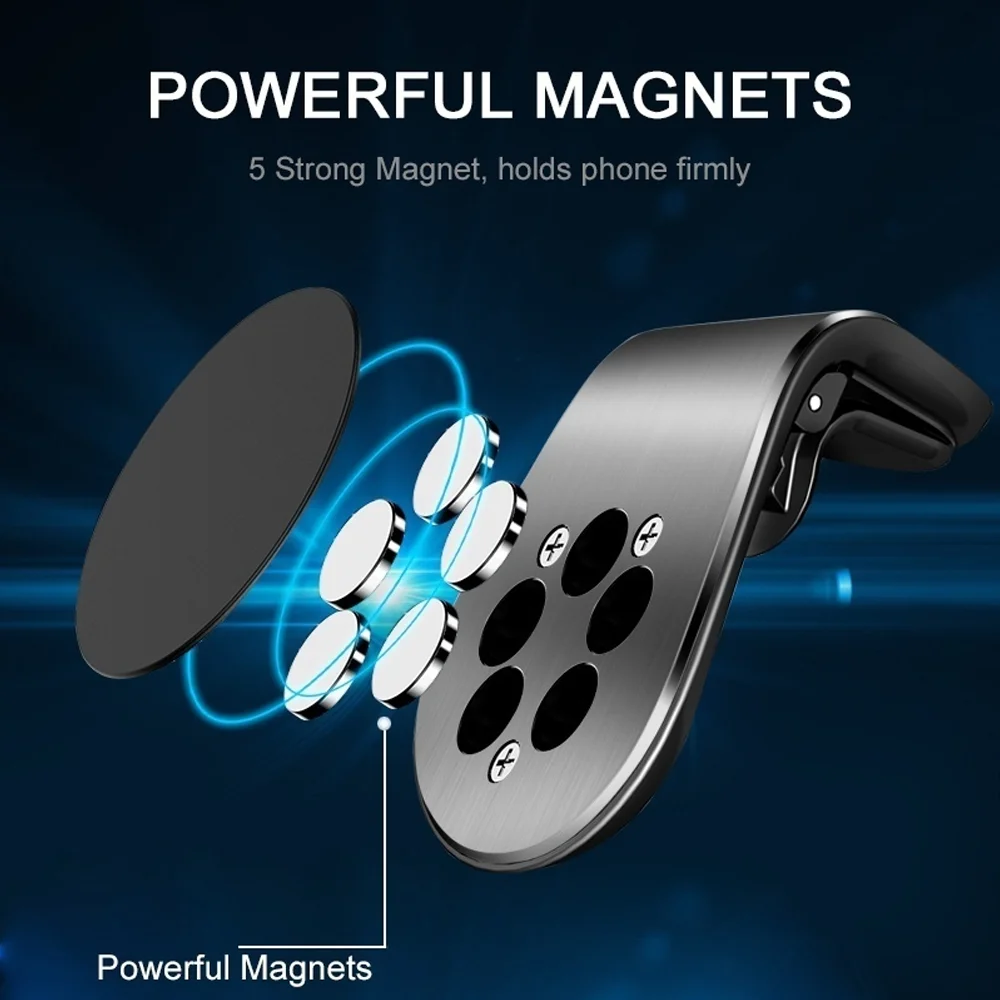 1 Buah Dudukan Ponsel Mobil Ma - Magnetic Phone Holder For Car Vent ulasan dan harga