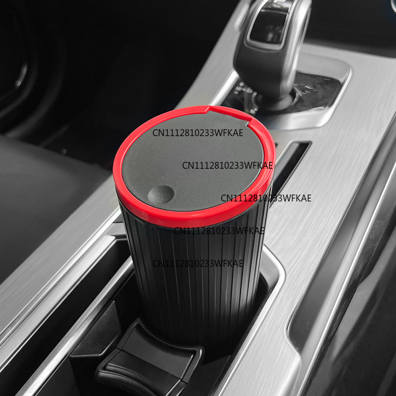 Tempat sampah mobil, perlengka - Waterproof Car Trash Can With Lid ulasan dan harga