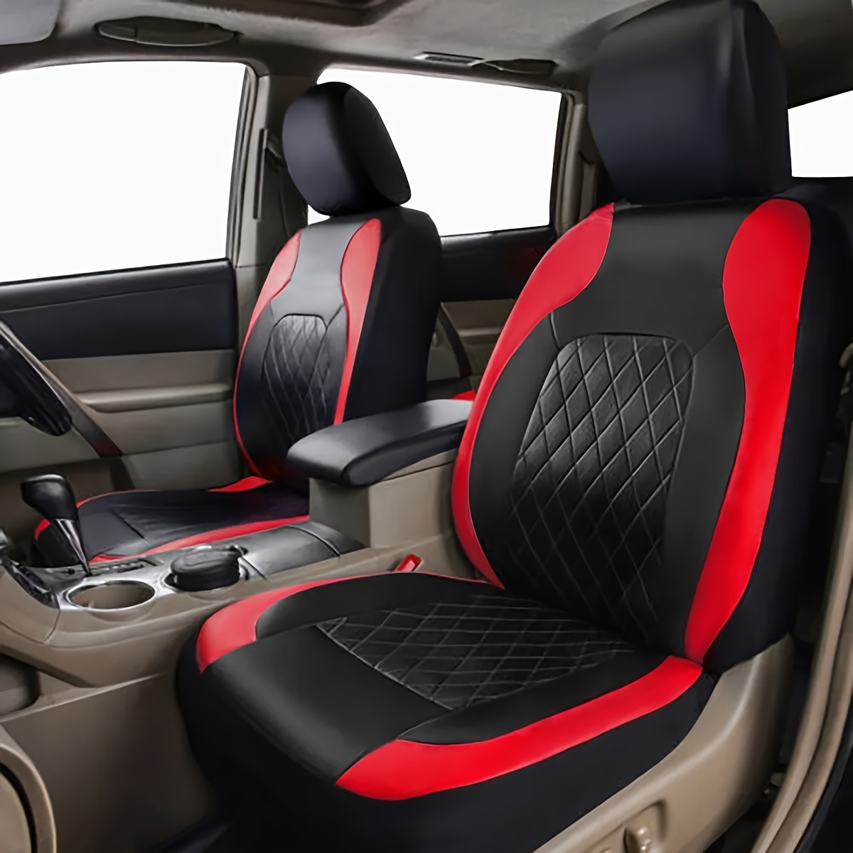 Sarung Jok Mobil Baru Pola Ber - Leather Car Seat Covers Full Set Universal ulasan dan harga