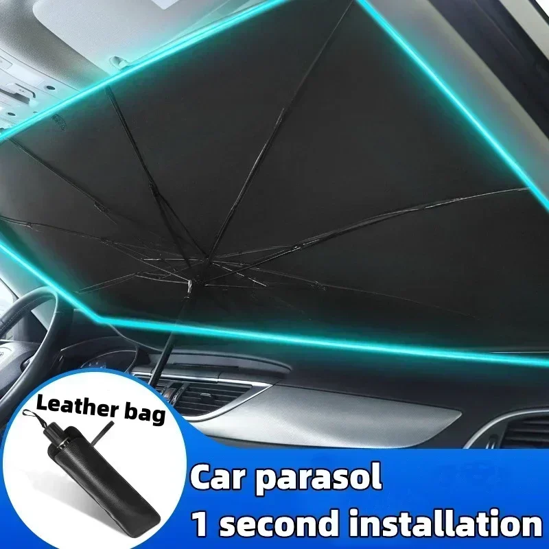 Penutup Kaca Depan Mobil, Payu - Car Sunshade Windshield Umbrella Foldable ulasan dan harga