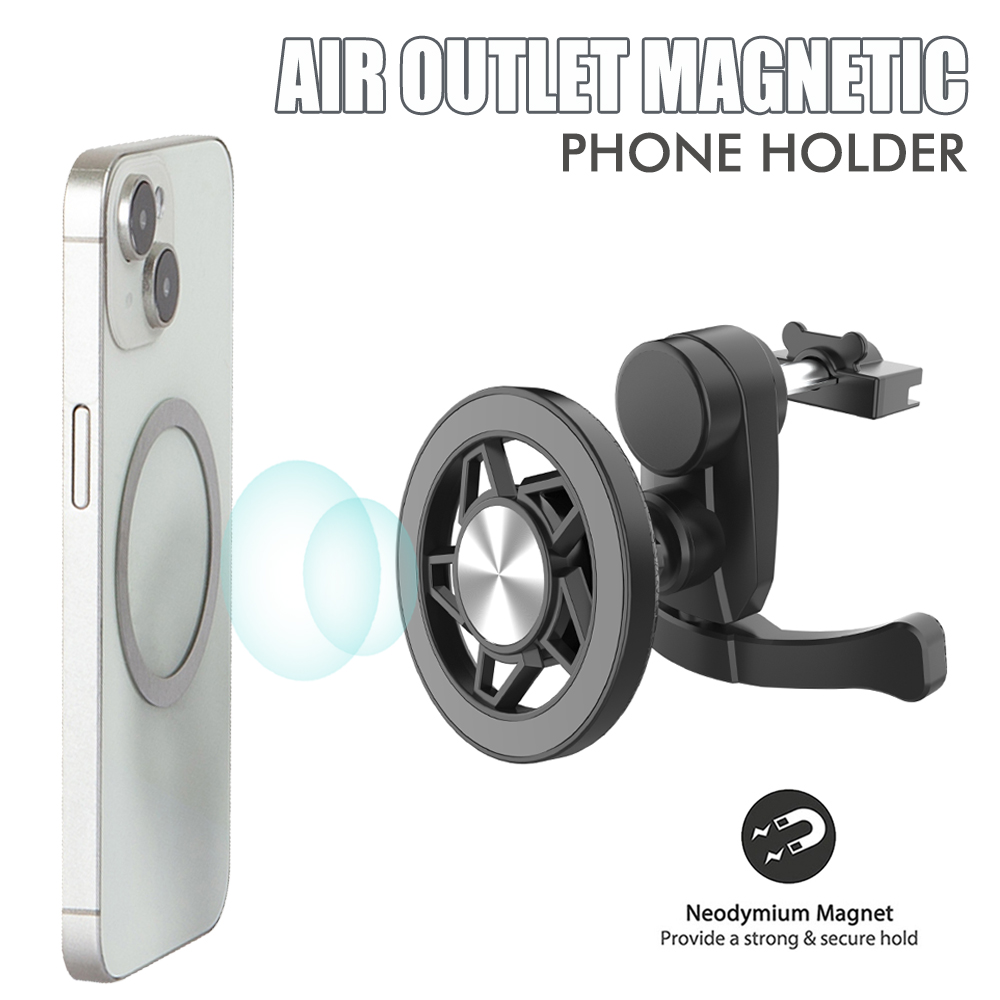 Penyangga Ponsel Mobil – Model - Magnetic Phone Holder For Car Vent ulasan dan harga