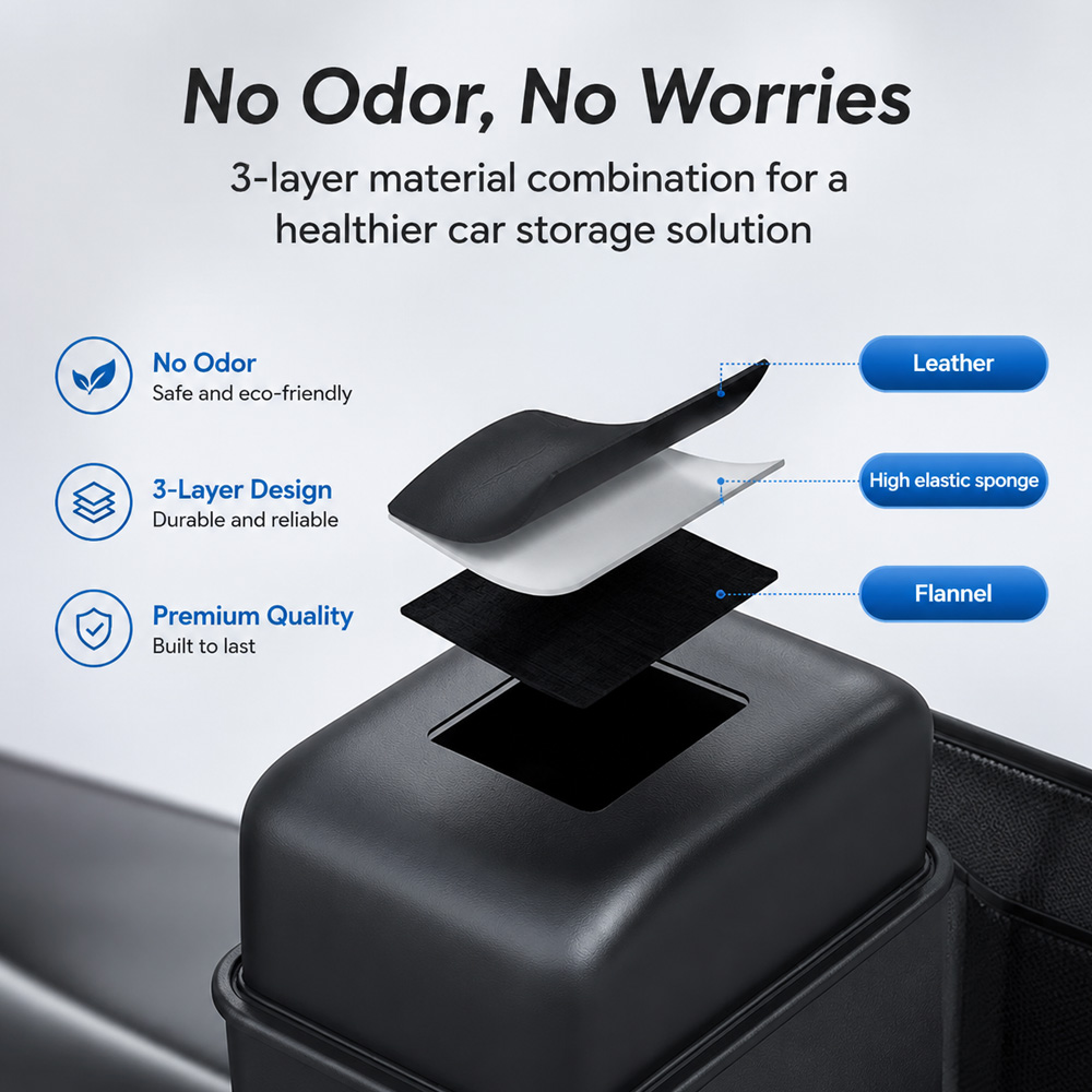 Tas Organizer Bagasi Mobil Lip - Car Trunk Organizer Foldable Storage Box ulasan dan harga