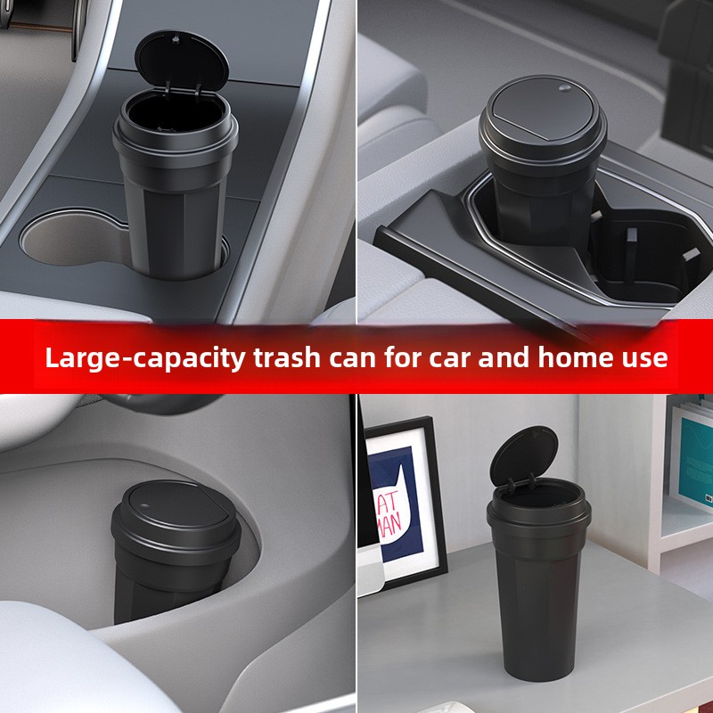 Tempat Sampah Mobil Bentuk Tem - Waterproof Car Trash Can With Lid ulasan dan harga