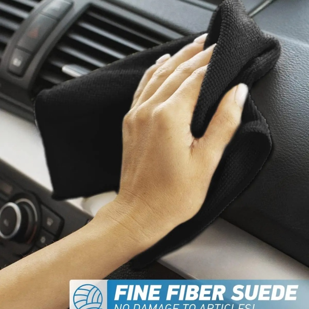 Kain Lap Mikrofiber Hitam, Han - Microfiber Car Drying Towel Super Absorbent ulasan dan harga