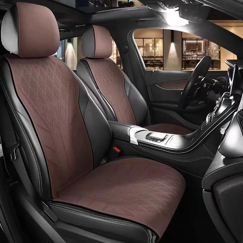 Sarung Jok Mobil Kulit Suede 5 - Leather Car Seat Covers Full Set Universal ulasan dan harga