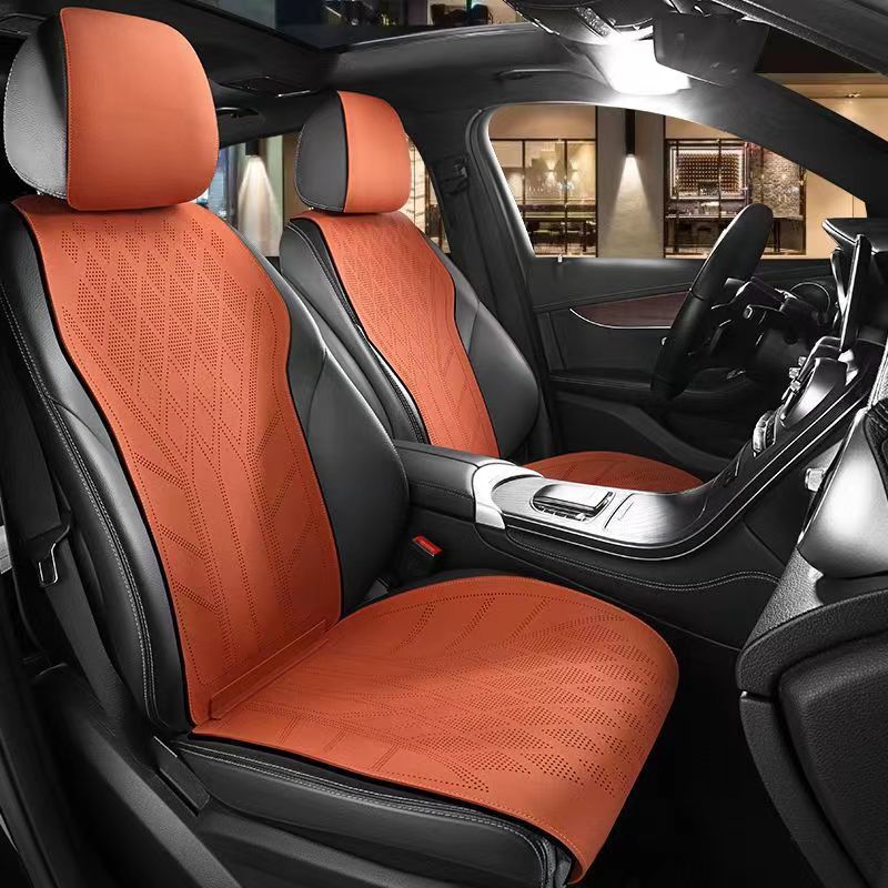 Sarung Jok Mobil Kulit Suede 5 - Leather Car Seat Covers Full Set Universal ulasan dan harga