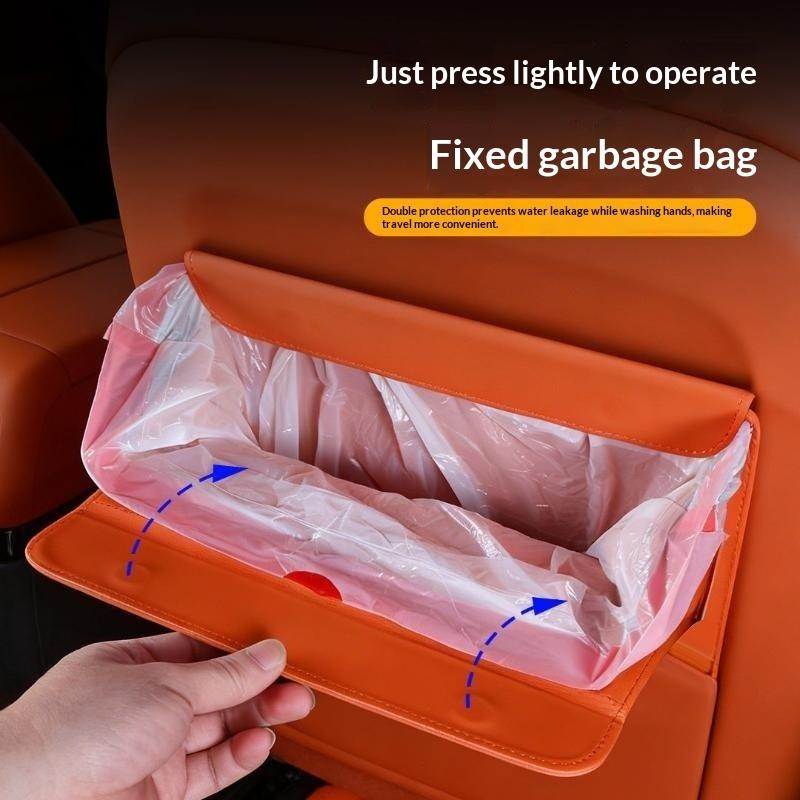 Tempat Sampah Mobil, Tahan Air - Waterproof Car Trash Can With Lid ulasan dan harga