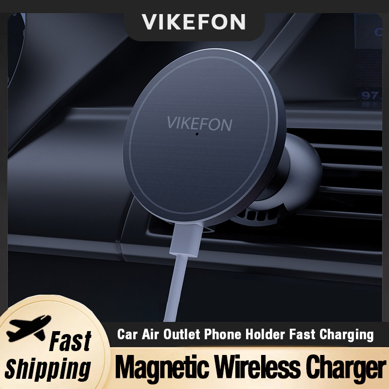 Pengisi Daya Nirkabel Saluran  - Magnetic Phone Holder For Car Vent ulasan dan harga