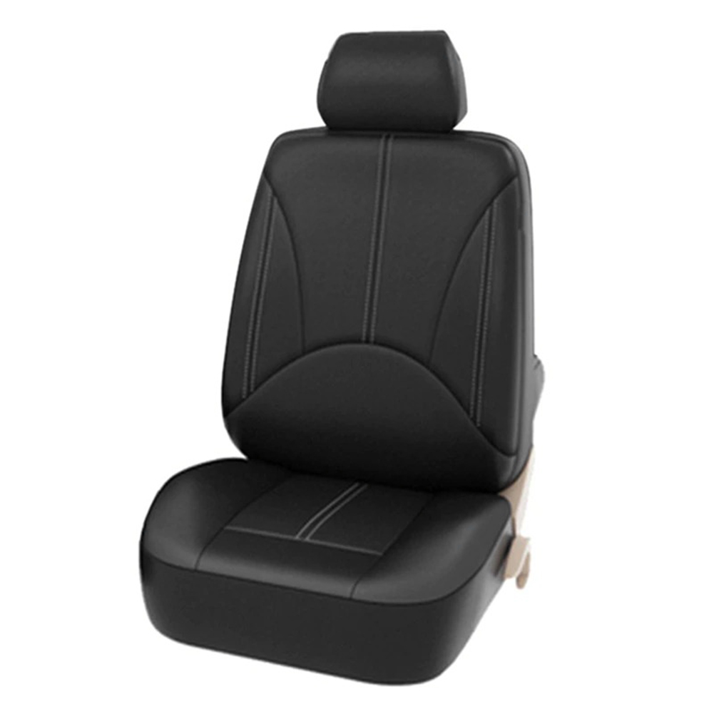 Set sarung jok mobil kulit PU  - Leather Car Seat Covers Full Set Universal ulasan dan harga