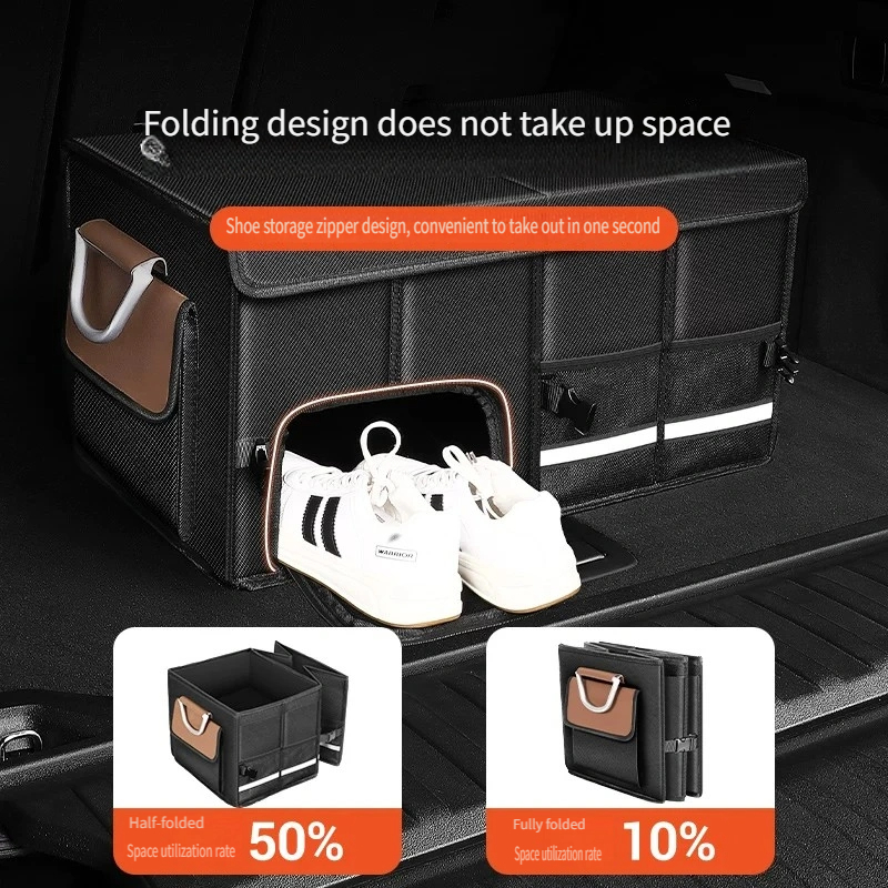 Tas Penyimpanan Lipat Tahan Ai - Car Trunk Organizer Foldable Storage Box ulasan dan harga