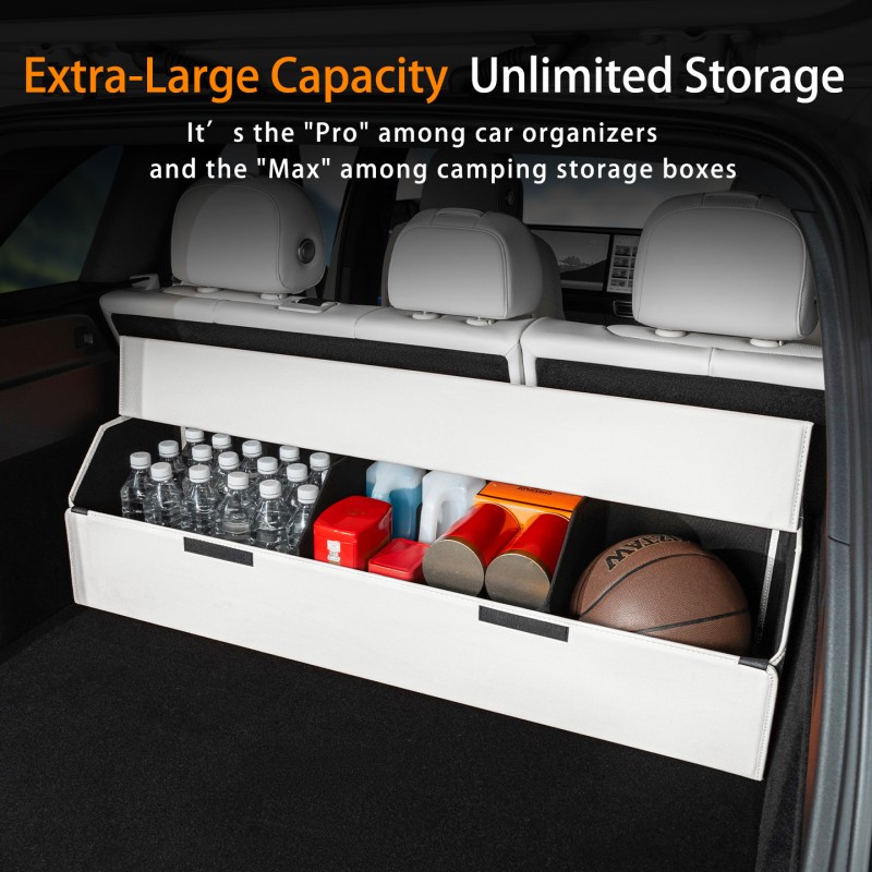 Untuk ‌ iCAR V27 ‌   Kotak Org - Car Trunk Organizer Foldable Storage Box ulasan dan harga