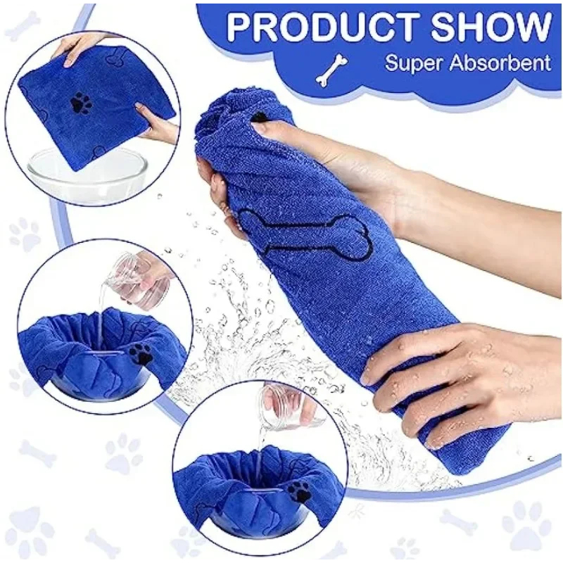 1/2 buah Handuk Mandi Hewan Pe - Microfiber Car Drying Towel Super Absorbent ulasan dan harga